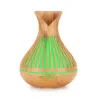 400ML una hoja hueco grano de madera color lámpara aromaterapia máquina Item Picture